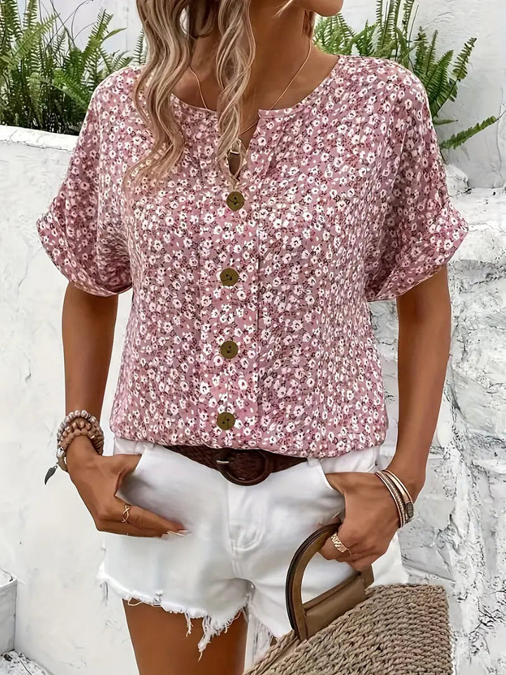 Audrey - Stylish Floral Top
