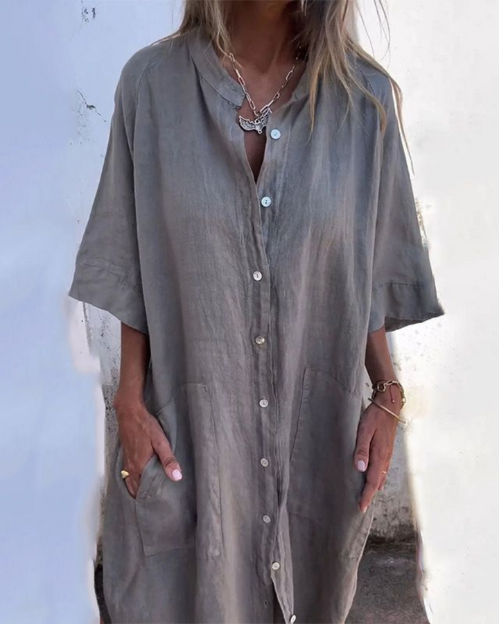 Sienna – Ibiza Style Shirt Dress