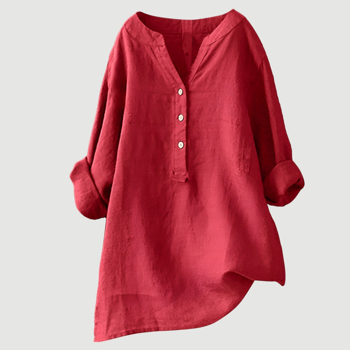 Ava - Light and Airy Linen Top