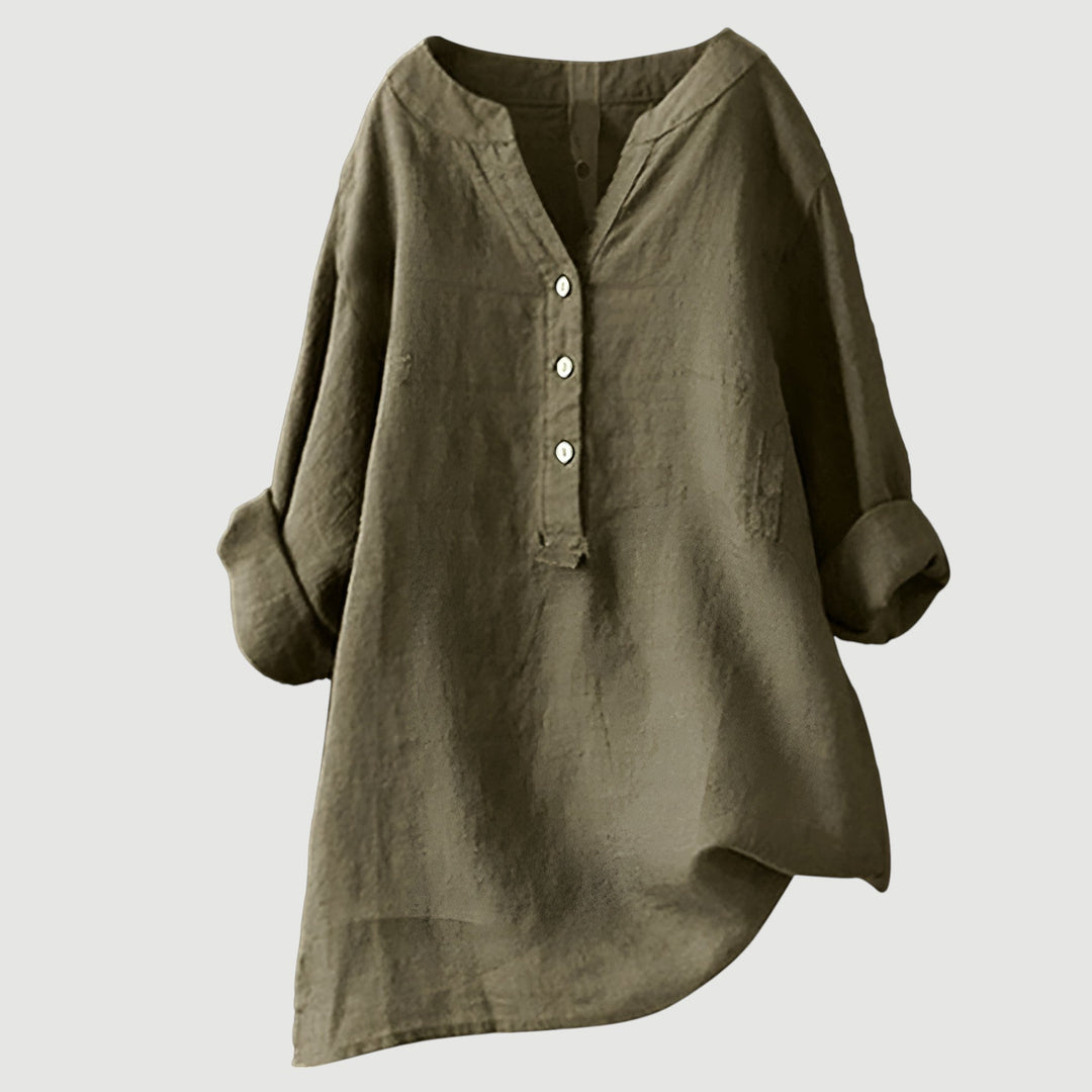 Ava - Light and Airy Linen Top