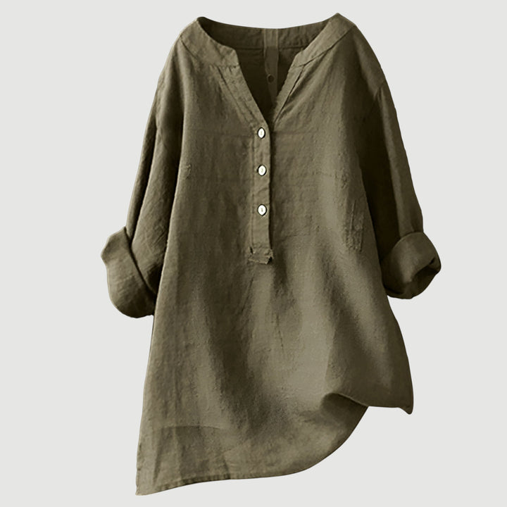 Ava - Light and Airy Linen Top