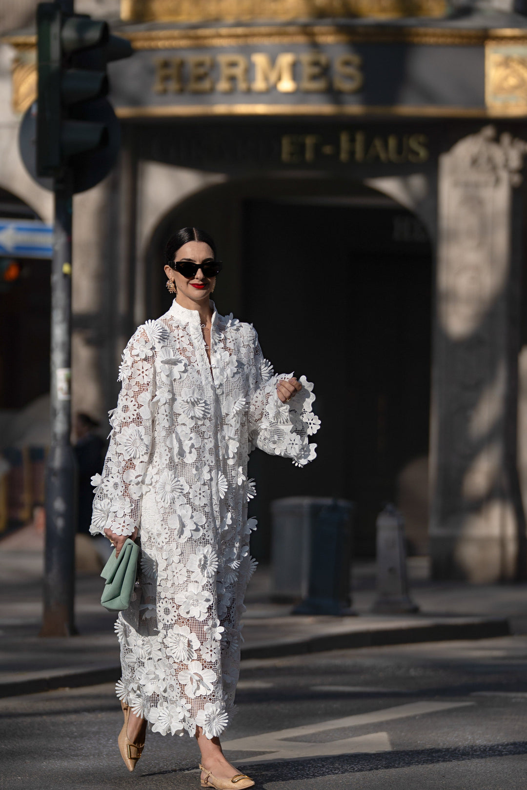 Emilia - Elegant Lace White Dress