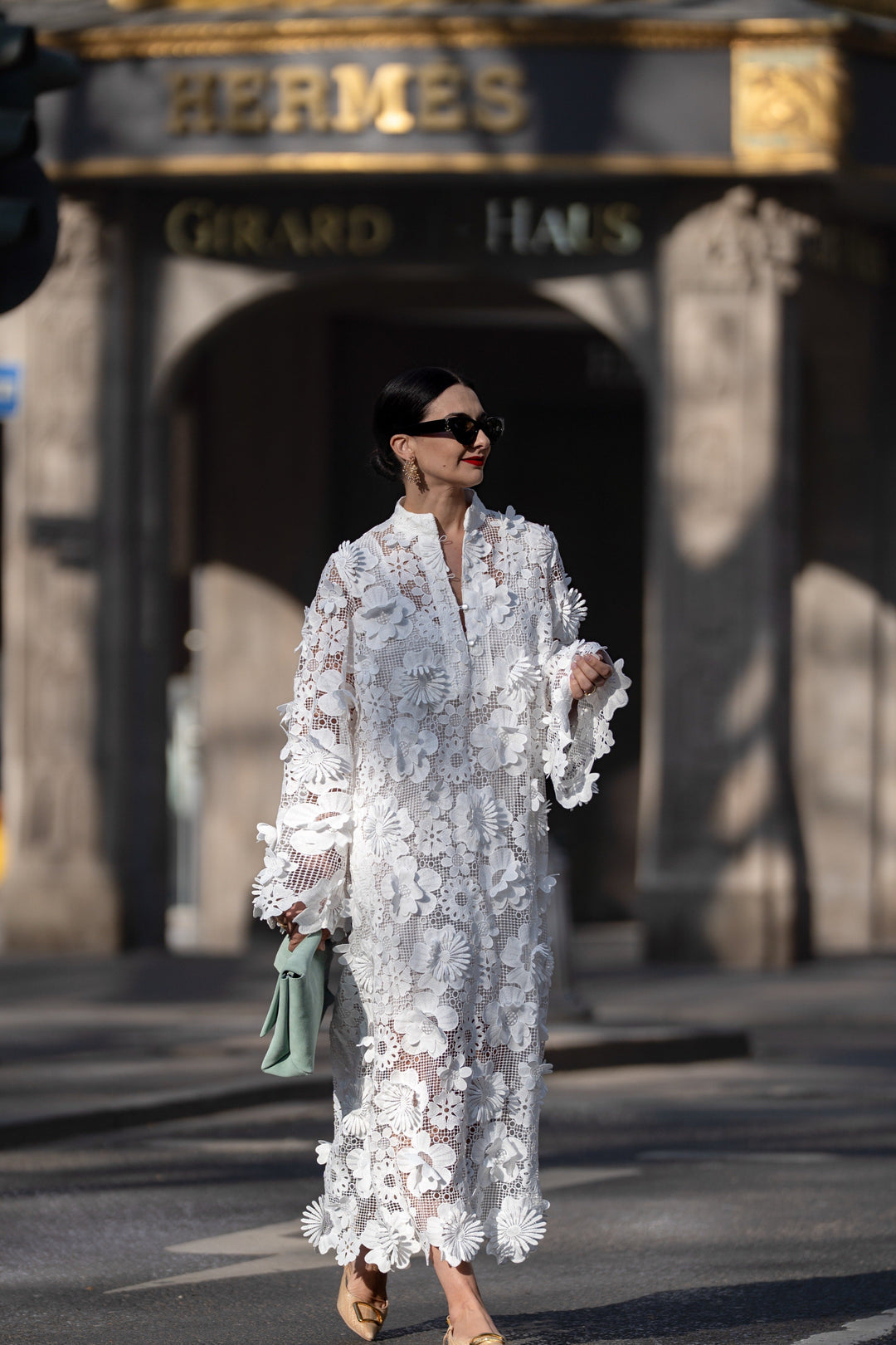 Emilia - Elegant Lace White Dress