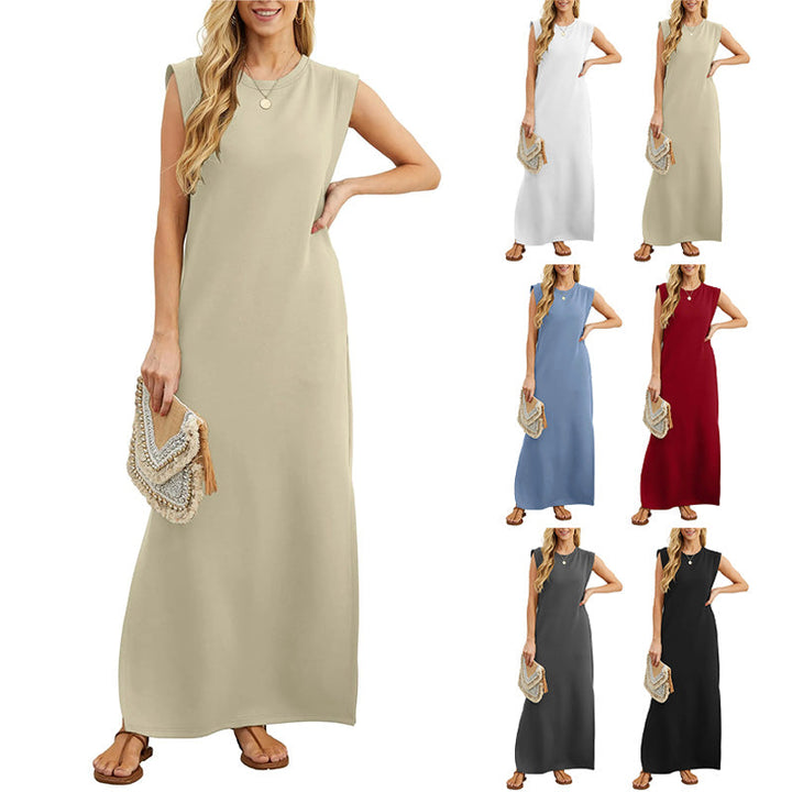 Natalie - Elegant Wrinkle-Free Maxi Dress