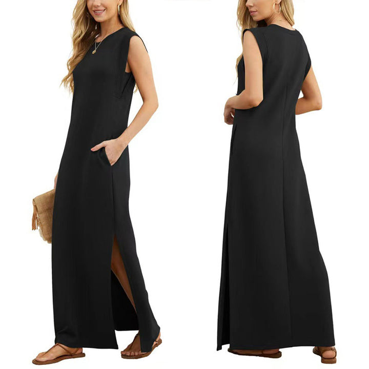 Natalie - Elegant Wrinkle-Free Maxi Dress