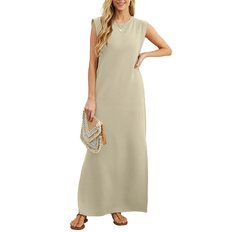 Natalie - Elegant Wrinkle-Free Maxi Dress