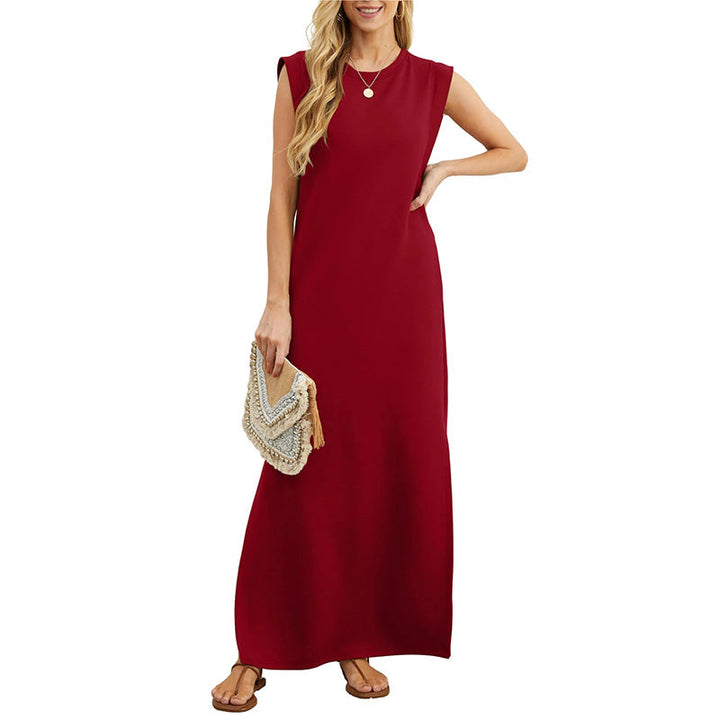 Natalie - Elegant Wrinkle-Free Maxi Dress